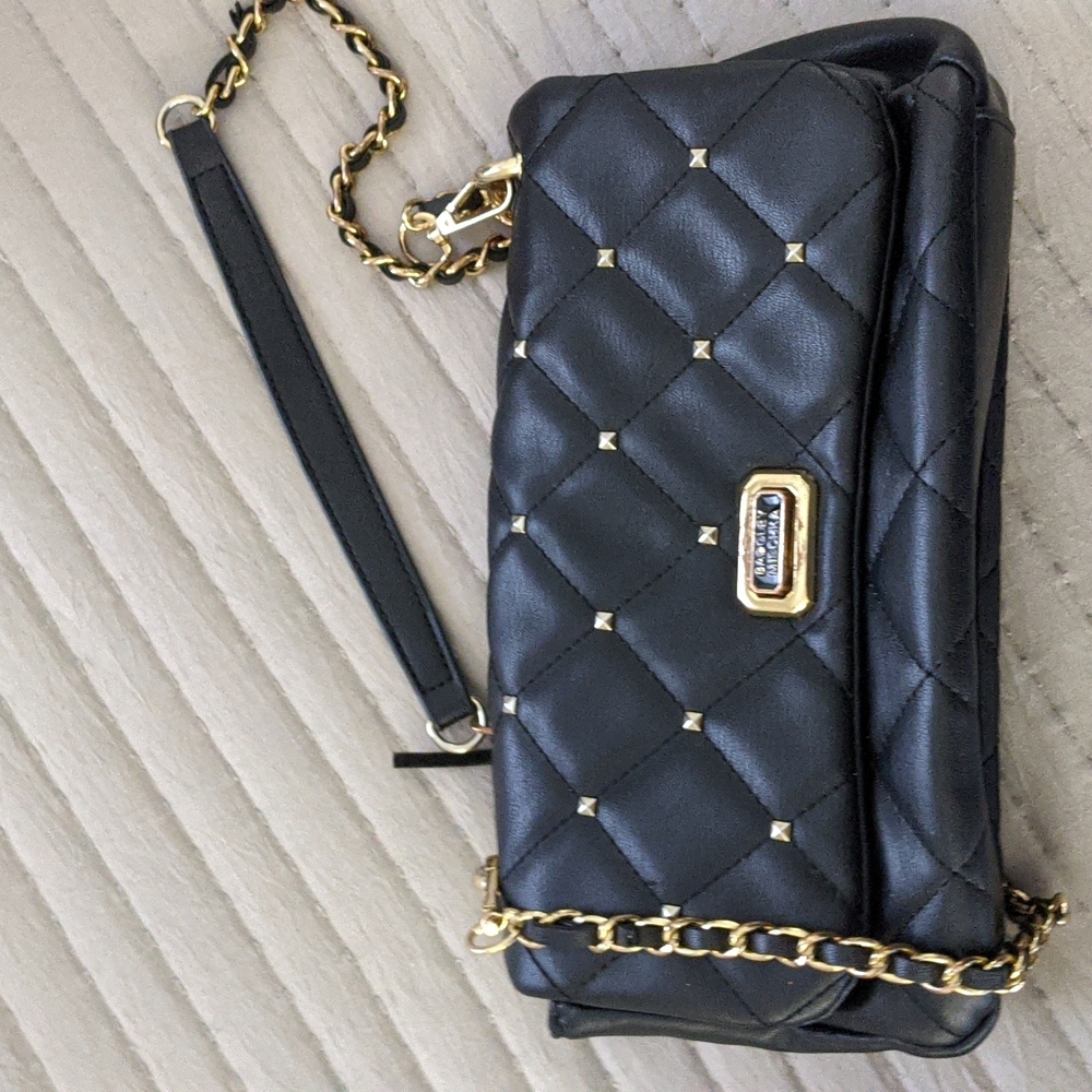 Badgley Mischka black handbag